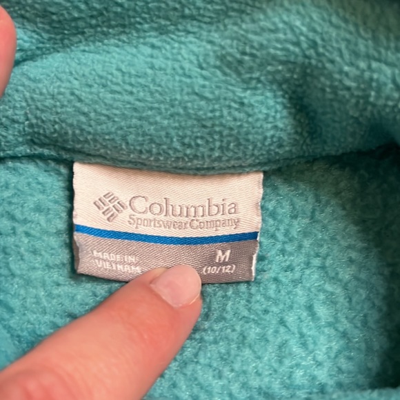 Columbia Bright Blue Fleece Jacket - Picture 7 of 8
